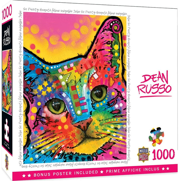 Masterpieces - So Puuurty by Dean Russo Jigsaw Puzzle (1000 Pieces)