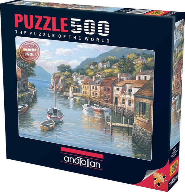 Anatolian - Village On The Water Jigsaw Puzzle (500 Pieces)
