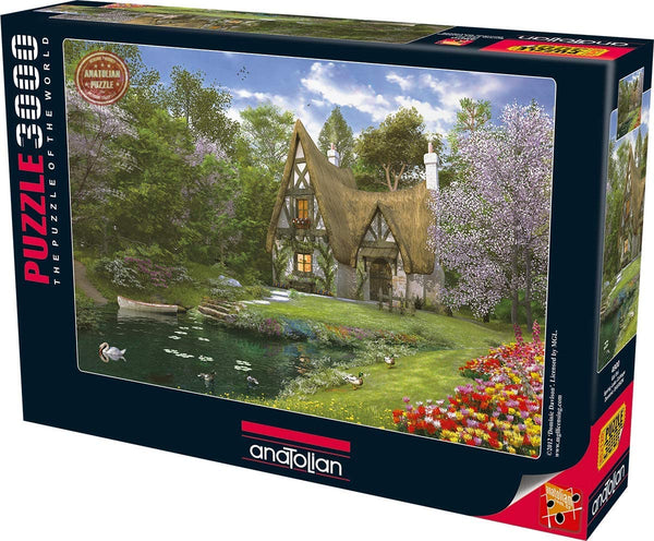 Anatolian - Spring Lake Cottage Jigsaw Puzzle (3000 Pieces)