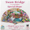 Sunsout - Swan Bridge Shaped Jigsaw Puzzle (1000 Pieces)