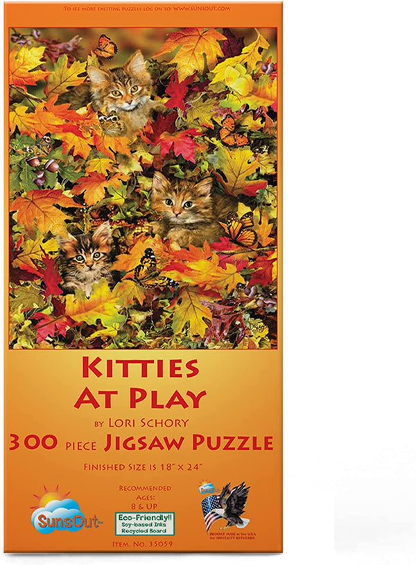 Sunsout - Kitties at Play XL Jigsaw Puzzle (300 Pieces)