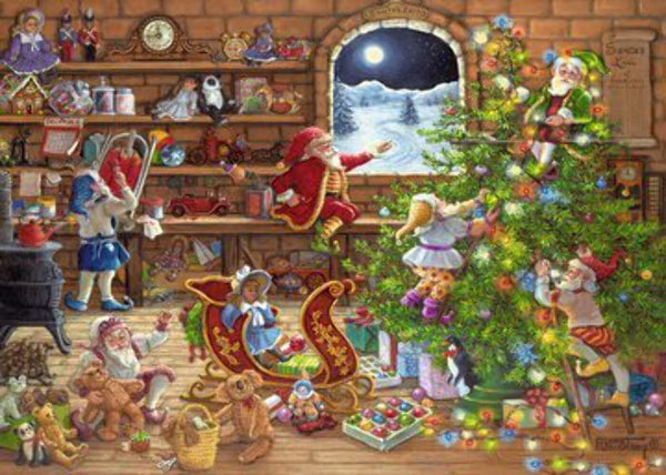 Ravensburger - Countdown to Christmas by David Krustkamp Jigsaw Puzzle (1000 Pieces)