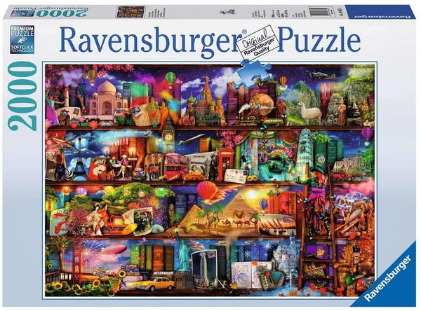 Ravensburger - Aimee Stewart - World of Books Jigsaw Puzzle (2000 Pieces)