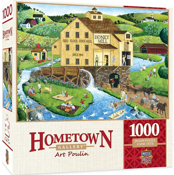 Masterpieces - Hometown Gallery Honey Mill Jigsaw Puzzle (1000 Pieces)