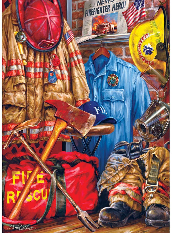 Masterpieces - Hometown Heroes Fire and Rescue Jigsaw Puzzle (1000 Pieces)