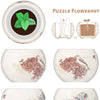 Pintoo - Flowerpot Birds & Flowers Jigsaw Puzzle (80 Pieces)