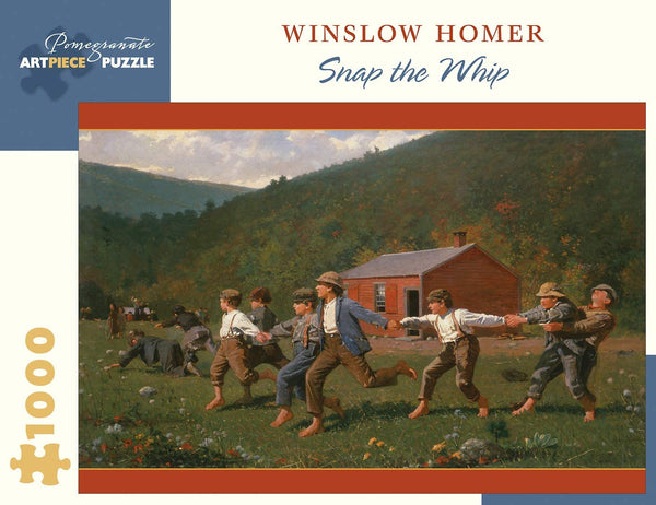 Pomegranate - Snap The Whip by Winslow Homer Jigsaw Puzzle (1000 Pieces)