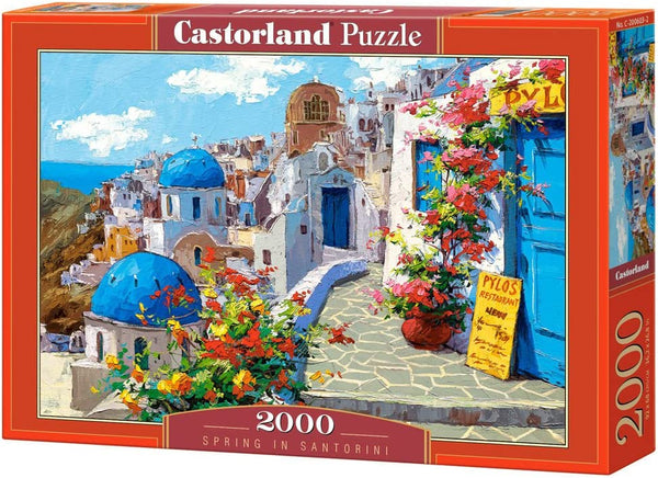 Castorland - Spring In Santorini Jigsaw Puzzle (2000 Pieces)