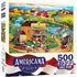 Masterpieces - Americana by Bob Pettis Cooper's Corner Ez Grip Jigsaw Puzzle (500 Pieces)