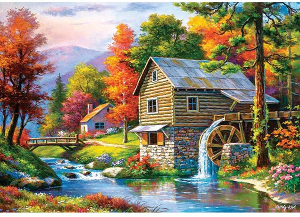 Castorland - Old Sutters Mill Jigsaw Puzzle (500 Pieces)