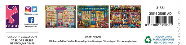 Ceaco - Shop Windows - Candy Store Jigsaw Puzzle (1000 Pieces)