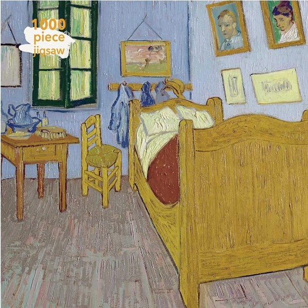 Flame Tree Studio - Bedroom at Arles by Vincent Van Gogh Jigsaw Puzzle (1000 Pieces)