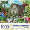 Bits and Pieces - 1000 Piece Jigsaw Puzzle for Adults 20" x 27" - Country Mill by Artist Alan Giana