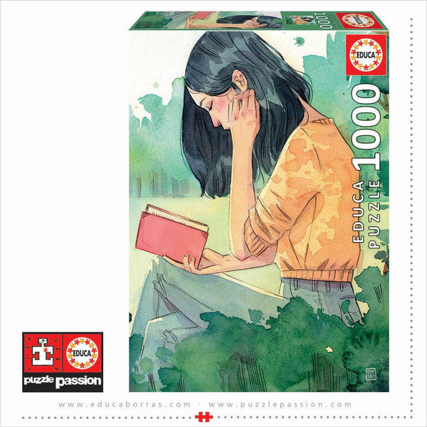 Educa - The Reader by Esther Gili Jigsaw Puzzle (1000 Pieces)