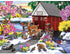 Bits and Pieces - The Little Red Bridge by Nancy Wernersbach Jigsaw Puzzle (300 Pieces)