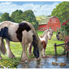 Bits and Pieces - Hadlow Creicket Mare 300 Piece Jigsaw Puzzles for Adults - Each Puzzle Measures 18 Inch x 24 inch - 300 pc Jigsaws by Artist Steve Crisp