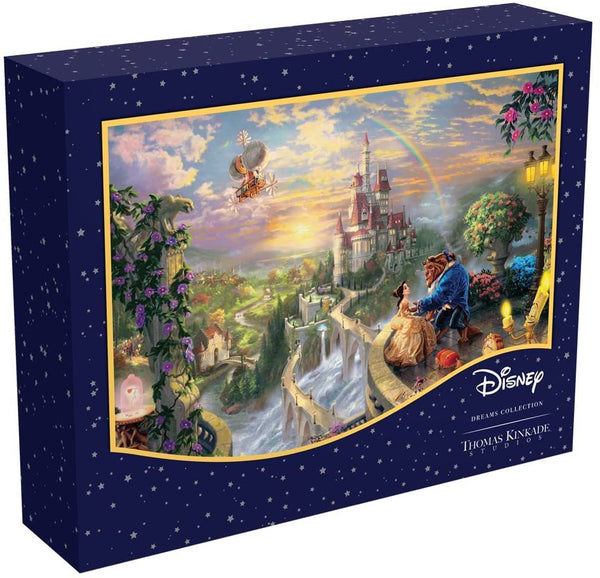 Ceaco Perfect Piece Count Puzzle - Thomas Kinkade Disney Dreams Collection - Beauty and The Beast