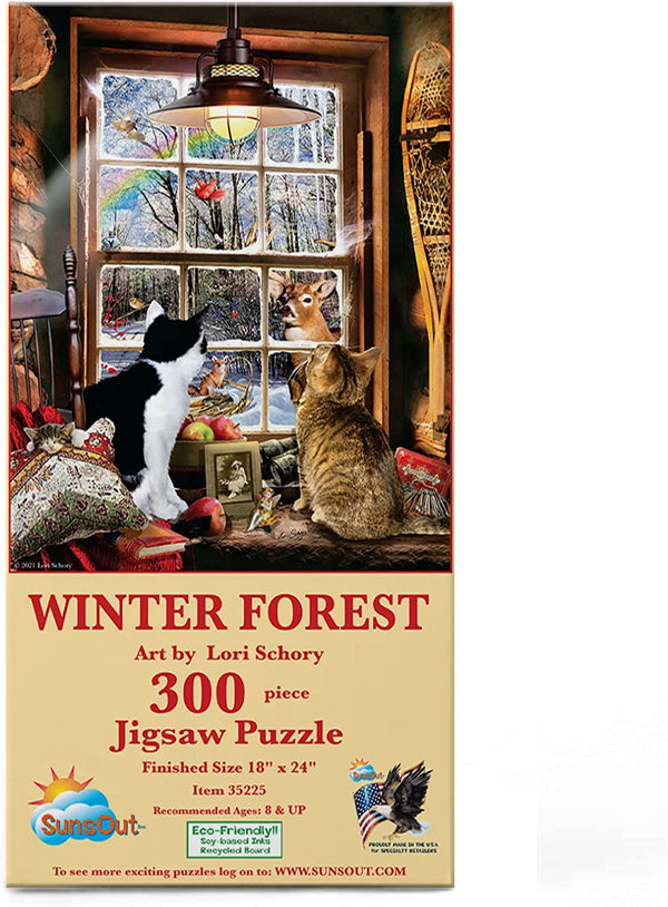 Sunsout - Winter Forest XL Jigsaw Puzzle (300 Pieces)