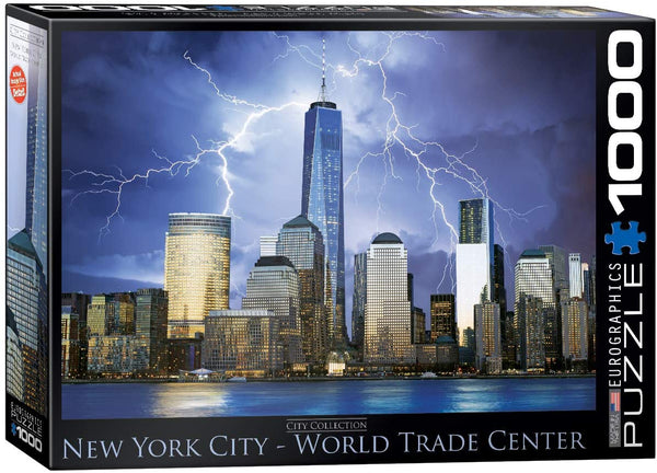 EuroGraphics New York City World Trade Center 1000 Piece Puzzle