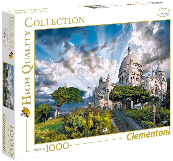 Clementoni - High Quality Collection - Montmartre, Paris, France Jigsaw Puzzle (1000 Pieces) 39383