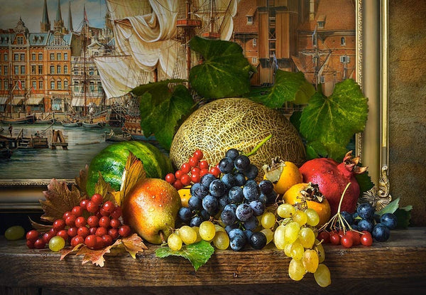 Castorland - Still Life With Fruits Jigsaw Puzzle (1500 Pieces)
