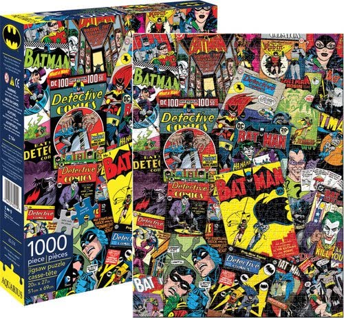 Aquarius Dc Comics- Batman Collage 1000 Pc Jigsaw Puzzle