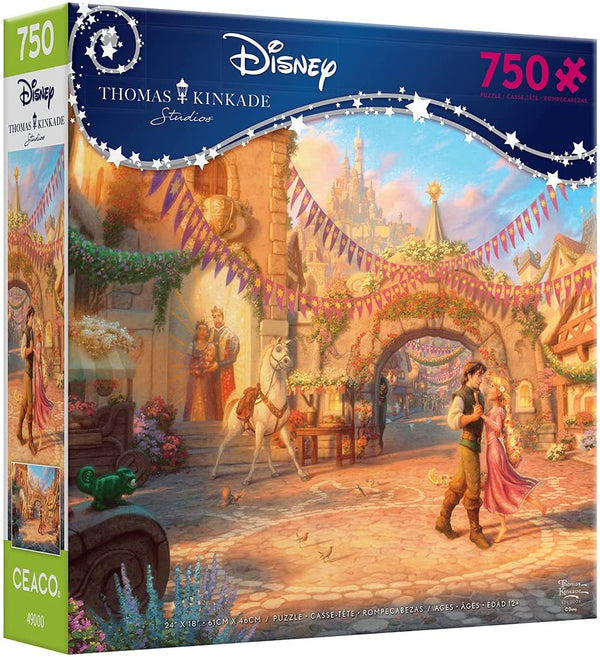 Ceaco Rapunzel Disney Thomas Kinkade 750 Piece Puzzle