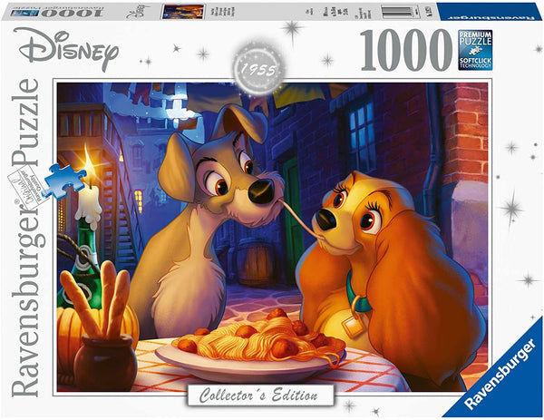 Ravensburger - Disney Moments 1955 Lady and Tramp Jigsaw Puzzle (1000 Pieces) 13972