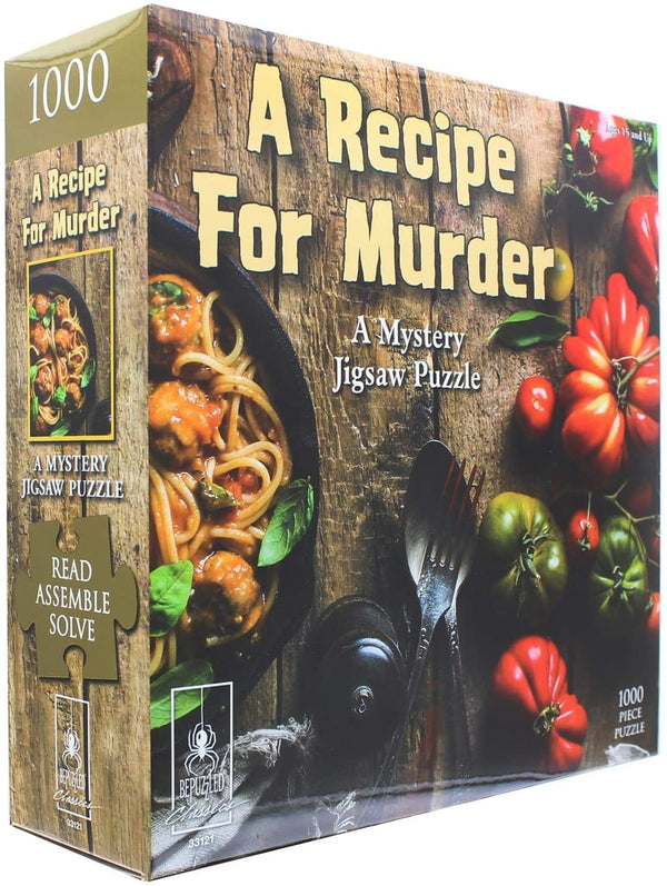 Bepuzzled - A Recipe for Murder Classic Mystery Jigsaw Puzzle (1000 Pieces)
