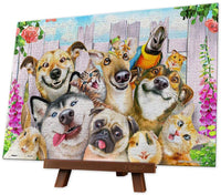 Pintoo - Showpiece XS Pet Selfie Jigsaw Puzzle (368 Pieces)