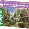 Springbok Puzzles - Mountain View Chapel - 36 Piece Jigsaw Puzzle - Large 23.5 Inches by 18 Inches Puzzle - Made in USA - Unique Cut Interlocking Pieces
