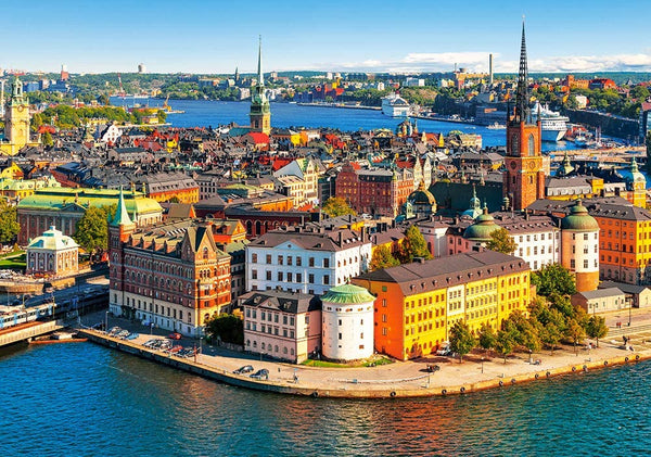 Castorland - Old Town of Stockholm, Sweden Jigsaw Puzzle (500 Pieces)