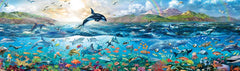 Buffalo Games Panoramic: Big Blue Sea - 750 Piece Jigsaw Puzzle by Buffalo Games