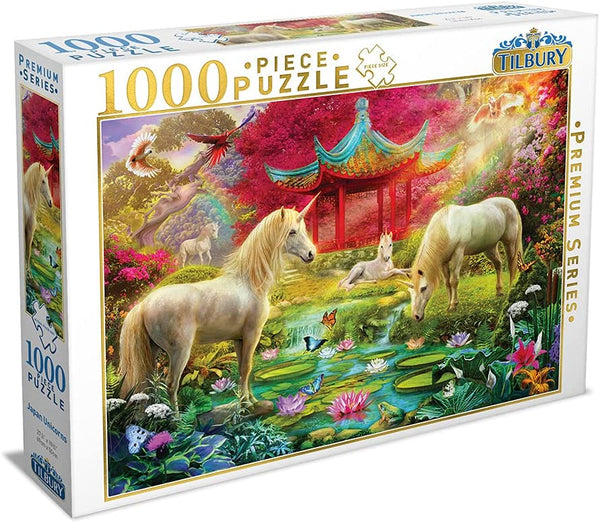 Tilbury - Japan Unicorns Jigsaw Puzzle (1000 Pieces)