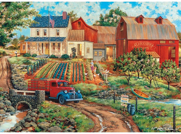 Masterpieces - Farm and Country Grandma's Garden Jigsaw Puzzle (1000 Pieces)