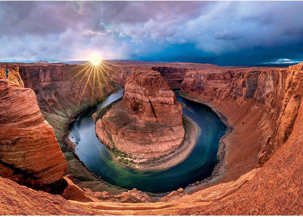 Schmidt - Glen Canyon, Horseshoe Bend Jigsaw Puzzle (1000 Pieces)