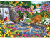 Bits and Pieces - Go Fish 300 Piece Jigsaw Puzzles for Adults by Artist Nancy Wernersbach