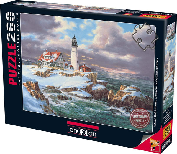 Anatolian - Portland Head Lighthouse Jigsaw Puzzle (260 Pieces)