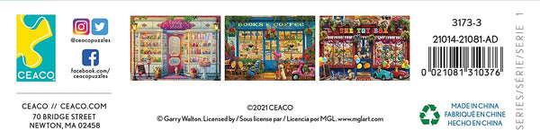 Ceaco - Shop Windows - Toy Box - 1000 Piece Jigsaw Puzzle