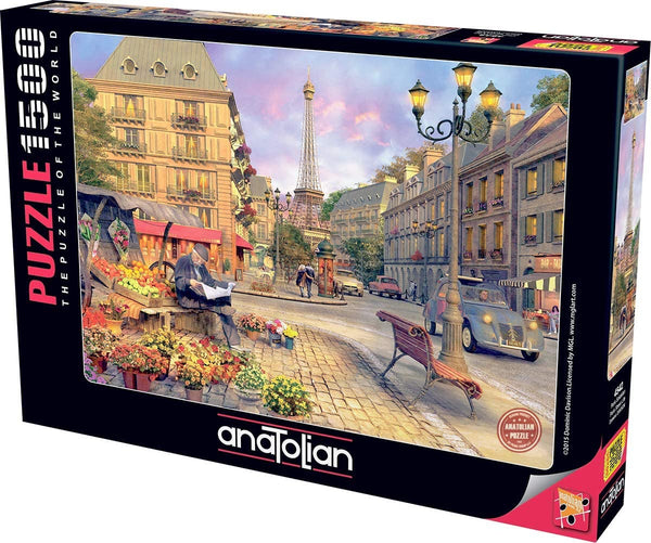 Anatolian - Paris Street Life Jigsaw Puzzle (1500 Pieces)