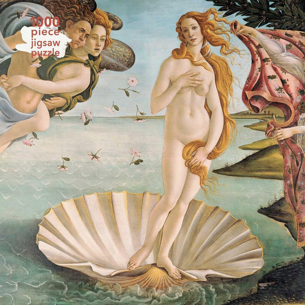 Flame Tree Studio - The Birth of Venus by Sandro Botticelli Jigsaw Puzzle (1000 Pieces)