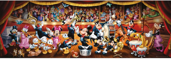 Clementoni - Disney Panorama Collection - Disney Orchestra Jigsaw Puzzle (1000 Pieces)