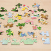 Bits and Pieces - 100 Piece Jigsaw Puzzle - A Touch of Spring by Artist Jane Maday - Cute Bunnies
