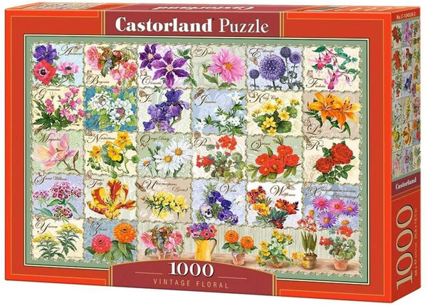Castorland - Vintage Floral Jigsaw Puzzle (1000 Pieces)