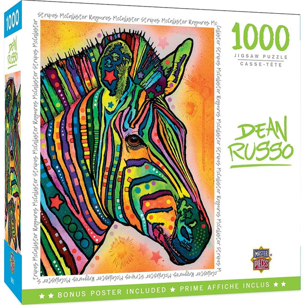 Masterpieces - Stripes McCalister by Dean Russo Jigsaw Puzzle (1000 Pieces)