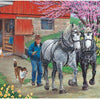 Bits and Pieces - Back in The Harness by Alan Giana Jigsaw Puzzle (300 Pieces)