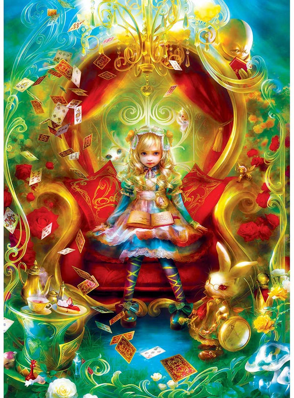 Masterpieces - Classic Fairy Tales Alice in Wonderland Tea Party Time Jigsaw Puzzle (1000 Pieces)