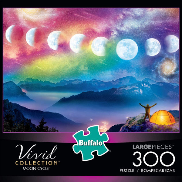Buffalo Games - Moon Cycle - 300 Large Piece Jigsaw Puzzle