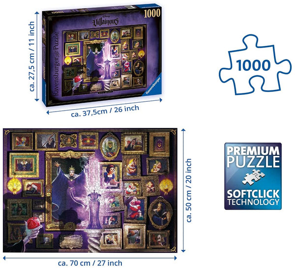 Ravensburger - Villainous Evil Queen Jigsaw Puzzle (1000 Pieces)