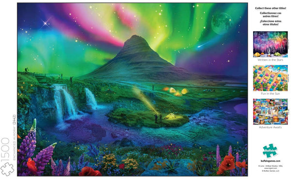 Buffalo Games - Enchanted Aurora - 1500 Piece Jigsaw Puzzle